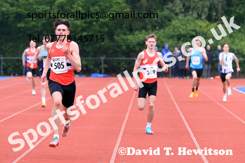 400 metres, 2026 North Eastern Track and Field Champs, Shildon, County Durham. Photo: David T. Hewitson/Sports for All Pics